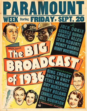 The Big Broadcast of 1936 - Movie Poster (thumbnail)
