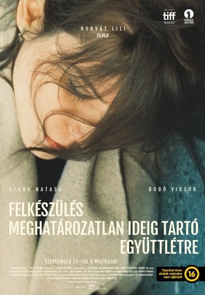 Felk&eacute;sz&uuml;l&eacute;s meghat&aacute;rozatlan ideig tart&oacute; egy&uuml;ttl&eacute;tre - Hungarian Movie Poster (thumbnail)