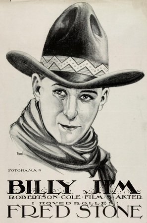 Billy Jim - Norwegian Movie Poster (thumbnail)