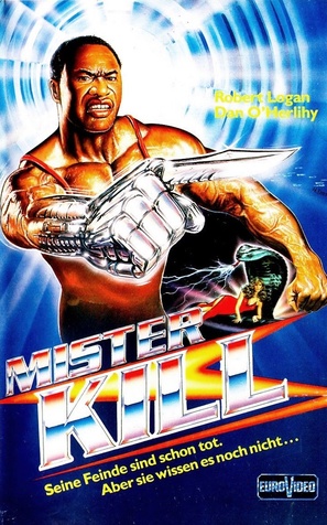 Death Ray 2000 - German VHS movie cover (thumbnail)