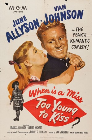 Too Young to Kiss - Movie Poster (thumbnail)