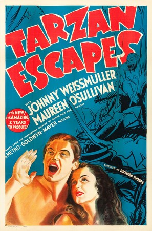 Tarzan Escapes - Movie Poster (thumbnail)