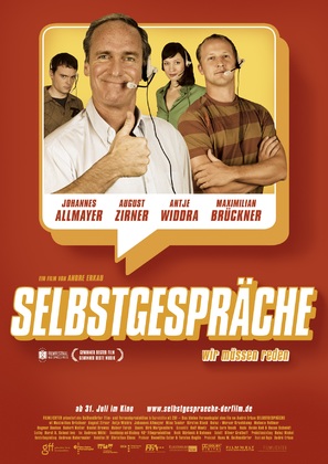 Selbstgespr&auml;che - German Movie Poster (thumbnail)