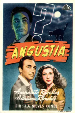 Angustia Poster