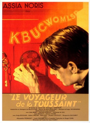 Le voyageur de la Toussaint - French Movie Poster (thumbnail)