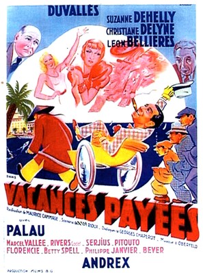 Vacances pay&eacute;es - French Movie Poster (thumbnail)