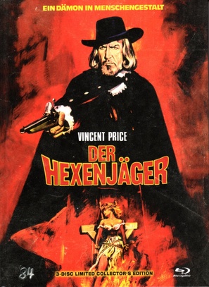 Witchfinder General - German Blu-Ray movie cover (thumbnail)