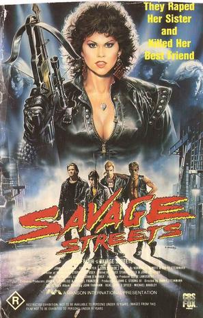Savage Streets - Australian Movie Poster (thumbnail)