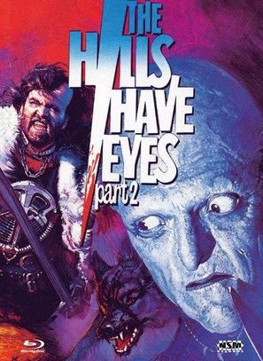 The Hills Have Eyes Part II - Austrian Blu-Ray movie cover (thumbnail)