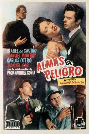 Almas en peligro - Spanish Movie Poster (thumbnail)