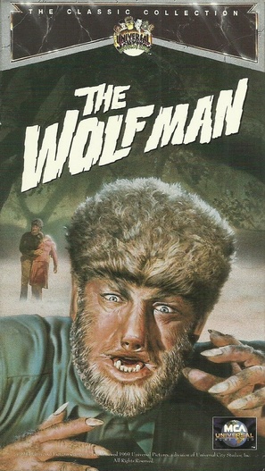 The Wolf Man - VHS movie cover (thumbnail)