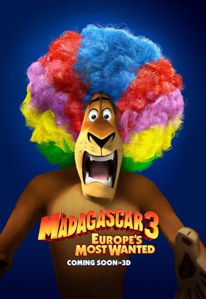 Madagascar 3: Europe&#039;s Most Wanted - Teaser movie poster (thumbnail)