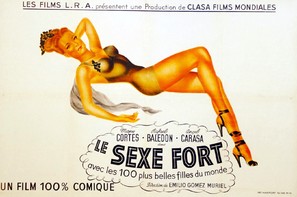 El sexo fuerte - French Movie Poster (thumbnail)