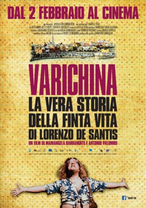 Varichina-the true story of the fake life of Lorenzo de Santis - Italian Movie Poster (thumbnail)