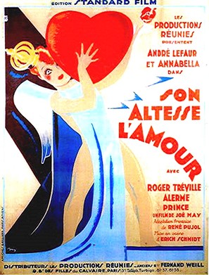 Son altesse l&#039;amour - French Movie Poster (thumbnail)