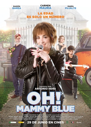 Oh! Mammy Blue - Spanish Movie Poster (thumbnail)