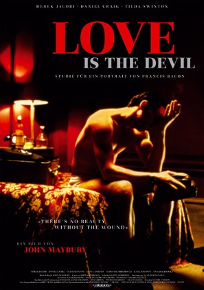 Love Is the Devil: Study for a Portrait of Francis Bacon - German Movie Poster (thumbnail)