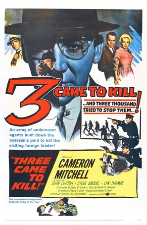Three Came to Kill - Movie Poster (thumbnail)