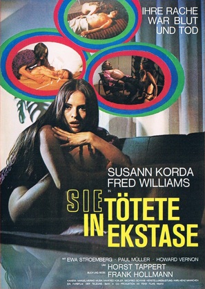 Sie t&ouml;tete in Ekstase - German Movie Poster (thumbnail)
