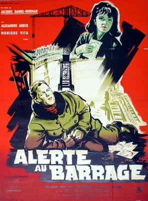 Alerte au barrage - French Movie Poster (thumbnail)