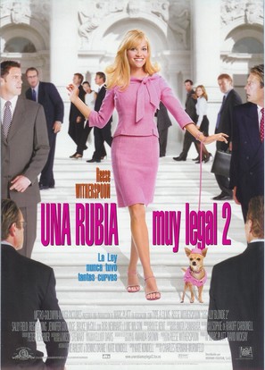 Legally Blonde 2: Red, White &amp; Blonde - Spanish Movie Poster (thumbnail)