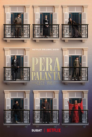 &quot;Midnight at the Pera Palace&quot; - Turkish Movie Poster (thumbnail)