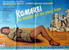 Romarei, das M&auml;dchen mit den gr&uuml;nen Augen - German Movie Poster (thumbnail)