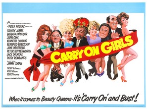 Carry on Girls - British Movie Poster (thumbnail)