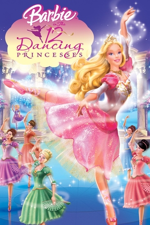 Barbie in the 12 Dancing Princesses - DVD movie cover (thumbnail)