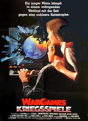 WarGames - German Movie Poster (thumbnail)