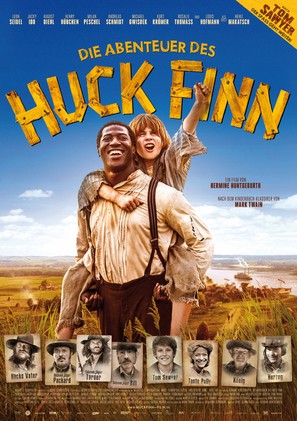 Die Abenteuer des Huck Finn - German Movie Poster (thumbnail)