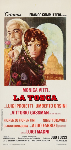La Tosca - Italian Movie Poster (thumbnail)