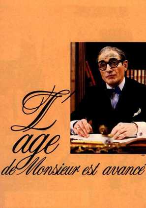 L&#039;&acirc;ge de Monsieur est avanc&eacute; - French Movie Poster (thumbnail)