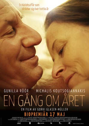En g&aring;ng om &aring;ret - Swedish Movie Poster (thumbnail)
