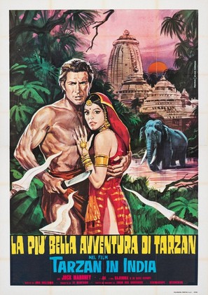 Tarzan Goes to India - Italian Re-release movie poster (thumbnail)
