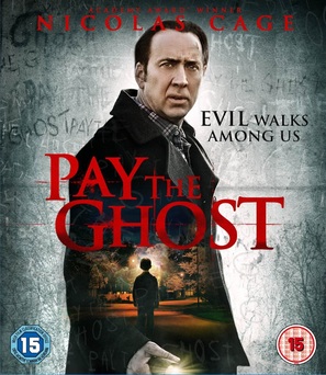 Pay the Ghost - British Blu-Ray movie cover (thumbnail)