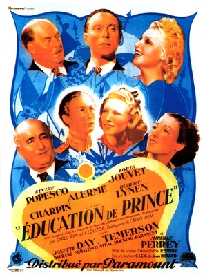&Eacute;ducation de prince - French Movie Poster (thumbnail)