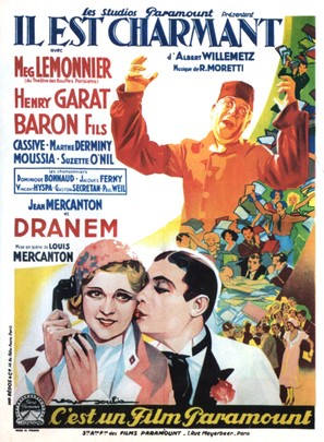 Il est charmant - French Movie Poster (thumbnail)