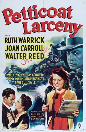 Petticoat Larceny Poster