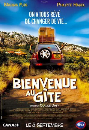 Bienvenue au g&icirc;te - French Movie Poster (thumbnail)