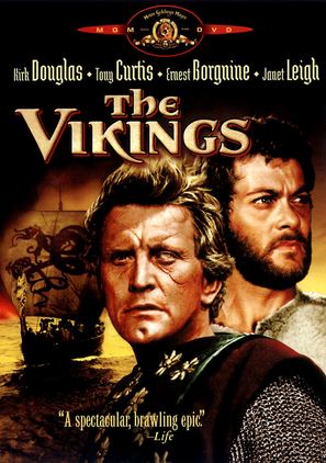 The Vikings - DVD movie cover (thumbnail)