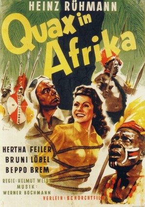 Quax in Afrika - German Movie Poster (thumbnail)