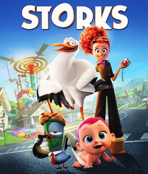 Storks - Blu-Ray movie cover (thumbnail)