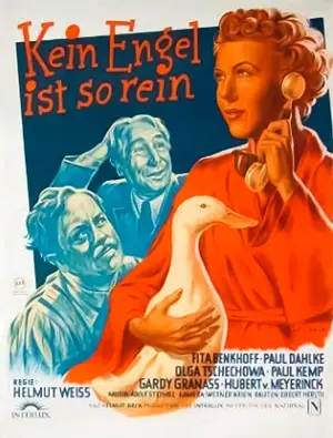 Kein Engel ist so rein - German Movie Poster (thumbnail)