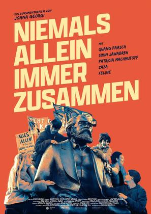 Niemals allein, immer zusammen - German Movie Poster (thumbnail)