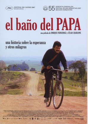 El ba&ntilde;o del Papa - Spanish Movie Poster (thumbnail)