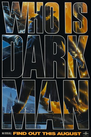 Darkman - Advance movie poster (thumbnail)