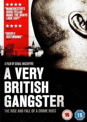 A Very British Gangster - British DVD movie cover (thumbnail)