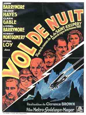 Night Flight - French Movie Poster (thumbnail)