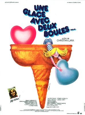 Une glace avec deux boules... - French Movie Poster (thumbnail)